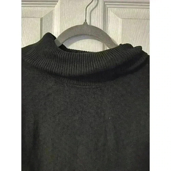 89th + Madison Women Black Turtleneck Sweater XL - Picture 6 of 7